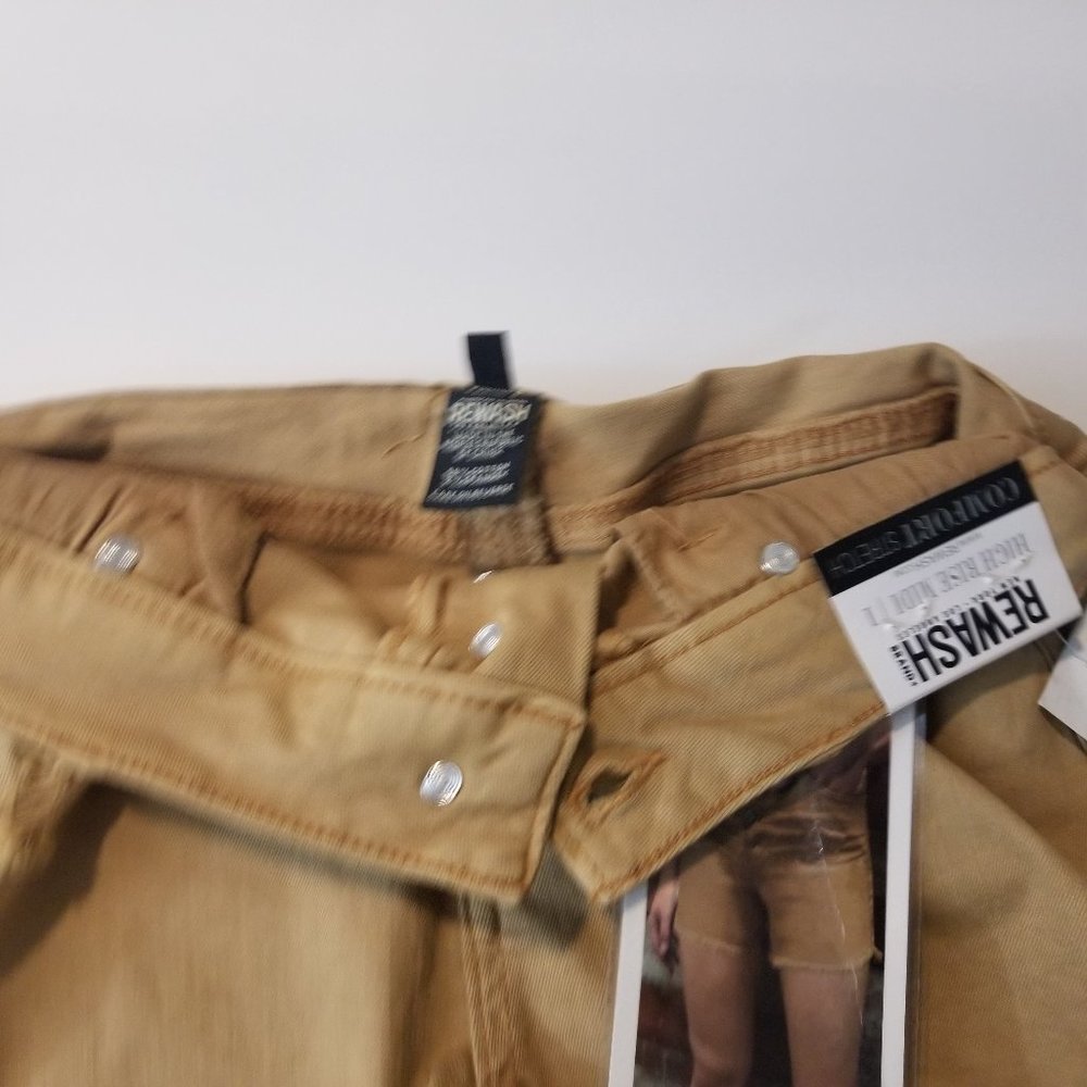 Rewash High Rise Midi Short - Picture 4 of 4